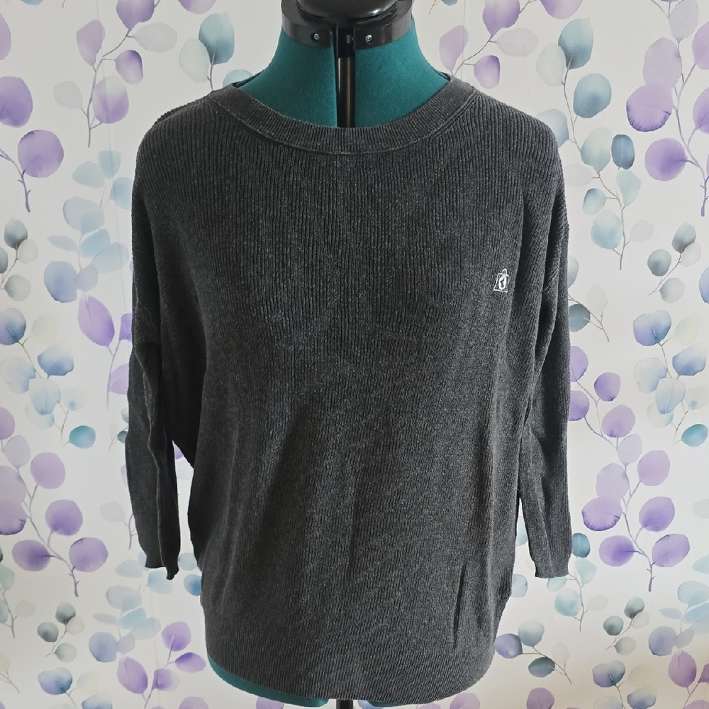 Wilfred Charcoal Gray Crew Neck Sweater
